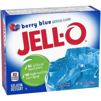 Jell-O - Berry Blueberry - Gelatin Dessert I 85g